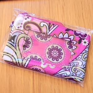 NEW Zip ID Case - Very Berry Paisley